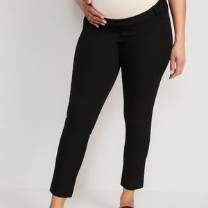 Old Navy Black Maternity Slim Pants
